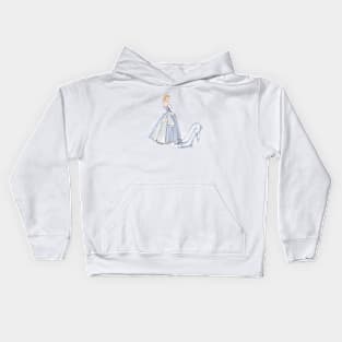 Cinderella’s Glass Slipper Kids Hoodie